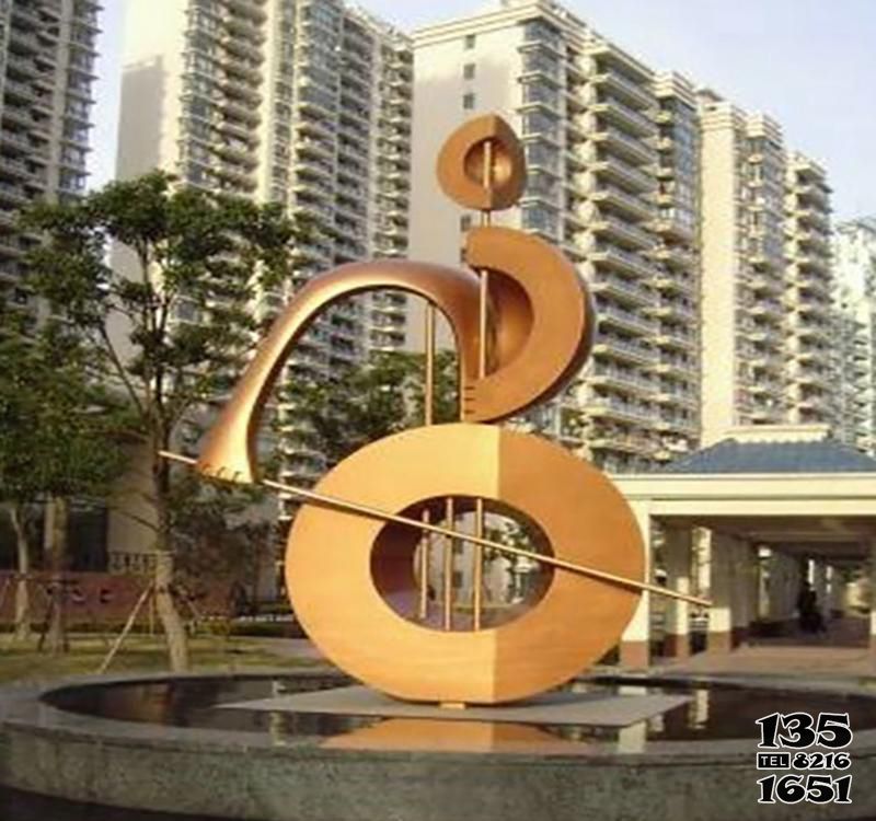 葫蘆雕塑-不銹鋼葫蘆樂器葫蘆雕塑 葫蘆雕塑-不銹鋼葫蘆樂器葫蘆雕塑高清圖片
