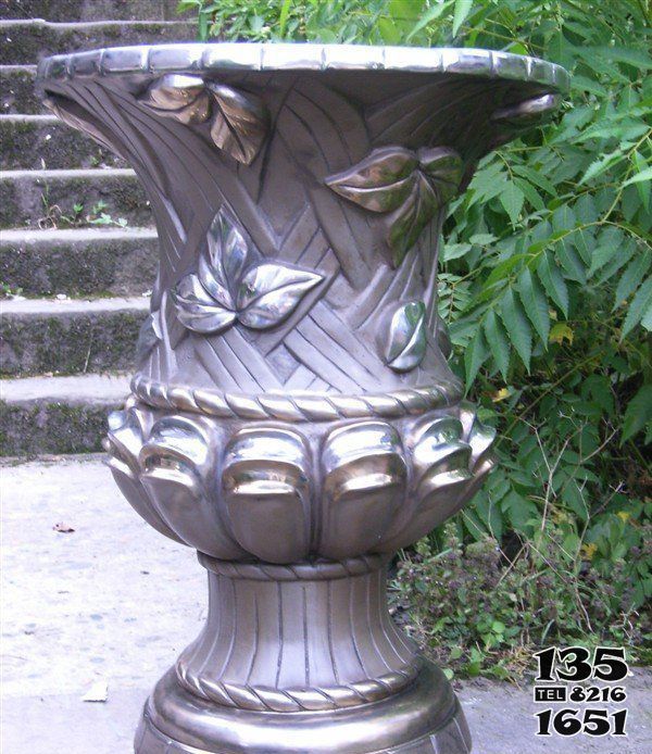 花盆雕塑-仿銅花盆玻璃鋼景觀浮雕花盆雕塑 花盆雕塑-仿銅花盆玻璃鋼景觀浮雕花盆雕塑高清圖片