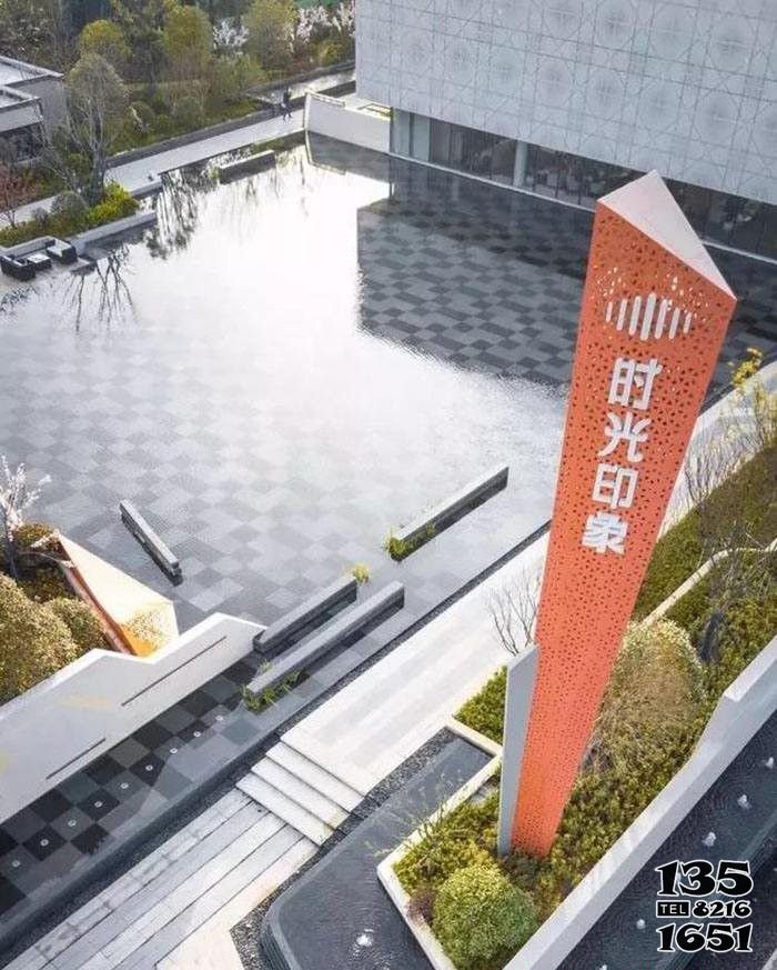 精神堡壘雕塑-城市街道創(chuàng)意三角形不銹鋼精神堡壘雕塑 精神堡壘雕塑-城市街道創(chuàng)意三角形不銹鋼精神堡壘雕塑