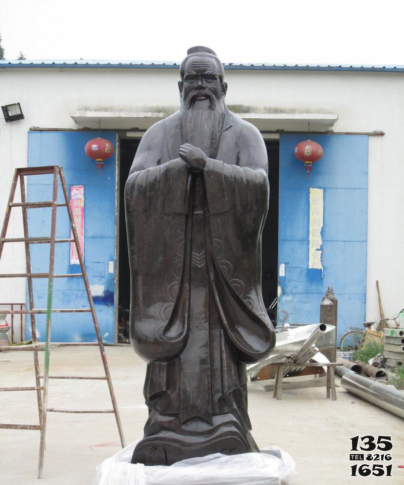 老子雕塑-景區校園哲學家文學家老子青銅雕 老子雕塑-景區校園哲學家文學家老子青銅雕高清圖片