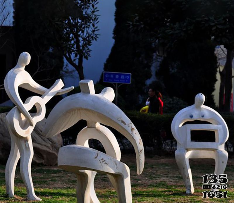 樂隊雕塑-公園不銹鋼抽象樂隊雕塑 樂隊雕塑-公園不銹鋼抽象樂隊雕塑高清圖片