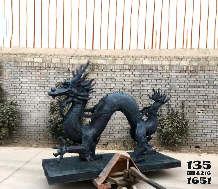 龍雕塑-景區戶外青銅仿真龍雕塑 龍雕塑-景區戶外青銅仿真龍雕塑高清圖片