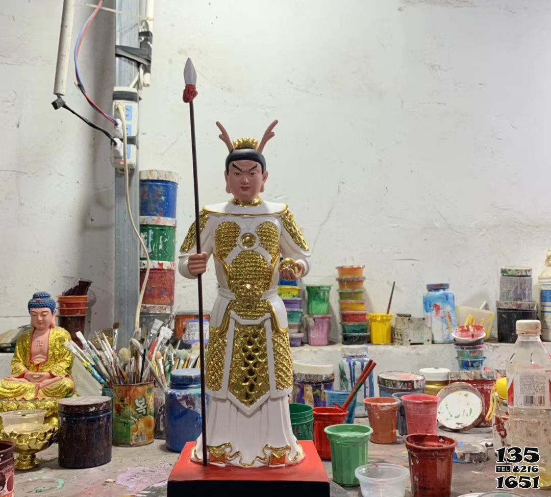 龍王三太子雕塑-玻璃鋼彩繪戶外擺件龍王三太子雕塑 龍王三太子雕塑-玻璃鋼彩繪戶外擺件龍王三太子雕塑高清圖片