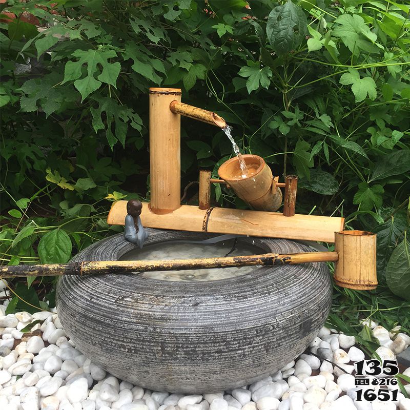 石槽雕塑-日式庭院景觀石缽石槽禪意流水擺件養魚石盆魚缸水景 石槽雕塑-日式庭院景觀石缽石槽禪意流水擺件養魚石盆魚缸水景高清圖片