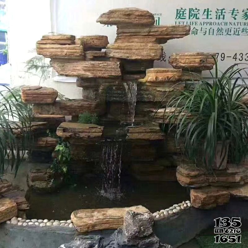 假山雕塑-公司室內擺放奇石景觀假山裝飾景觀雕塑 假山雕塑-公司室內擺放奇石景觀假山裝飾景觀雕塑高清圖片