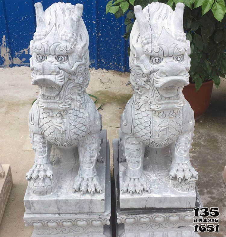 麒麟雕塑-景區廣場石雕神獸麒麟雕塑 麒麟雕塑-景區廣場石雕神獸麒麟雕塑高清圖片
