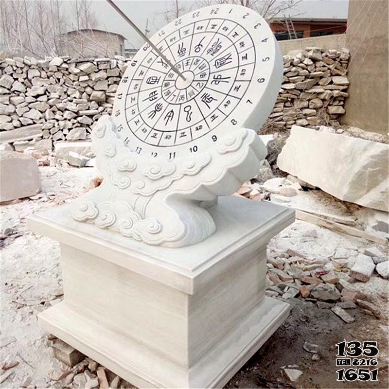 日晷雕塑-漢白玉浮雕創(chuàng)意日晷雕塑 日晷雕塑-漢白玉浮雕創(chuàng)意日晷雕塑高清圖片