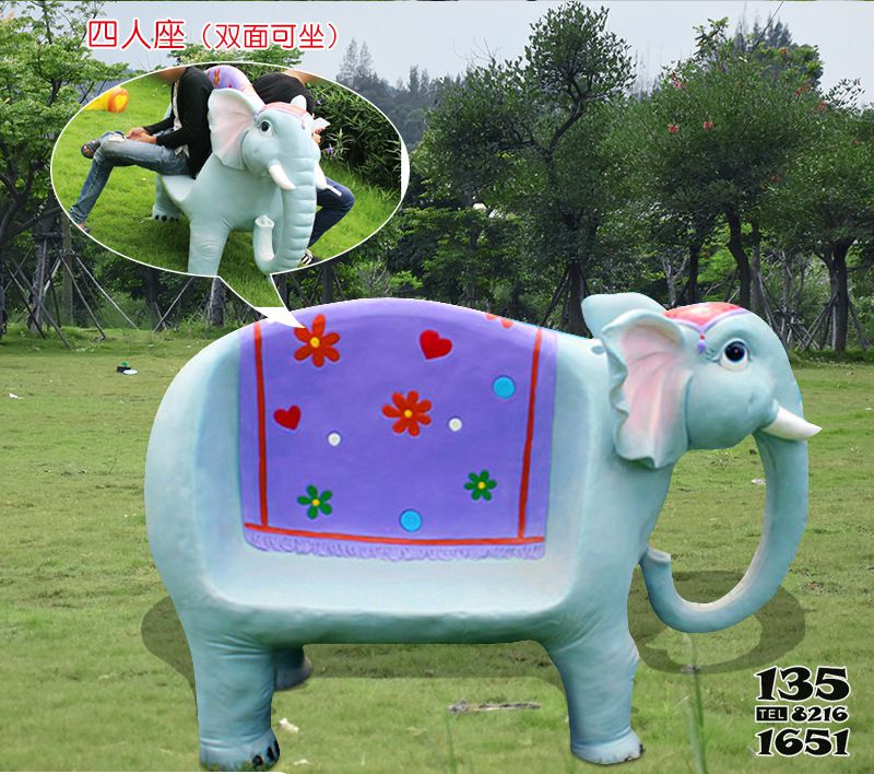 座椅雕塑-卡通大象休閑座椅玻璃鋼室內商場幼兒園美陳雕塑 座椅雕塑-卡通大象休閑座椅玻璃鋼室內商場幼兒園美陳雕塑高清圖片