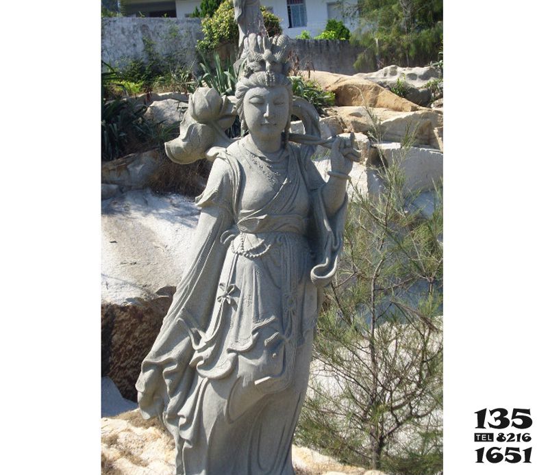 何仙姑雕塑-景區(qū)何大理石石雕大型戶外景觀何仙姑雕塑 何仙姑雕塑-景區(qū)何大理石石雕大型戶外景觀何仙姑雕塑高清圖片