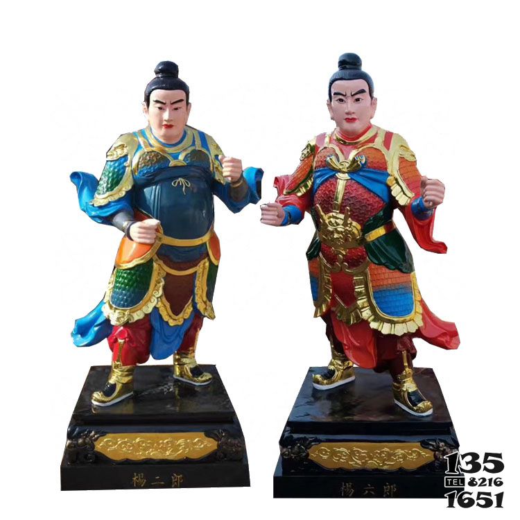 哼哈二將雕塑-景區(qū)寺廟玻璃鋼彩繪樹脂哼哈二將雕塑 哼哈二將雕塑-景區(qū)寺廟玻璃鋼彩繪樹脂哼哈二將雕塑高清圖片