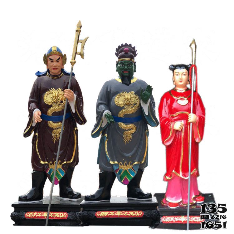 神像雕塑-景區(qū)寺廟擺放哪吒神像 神像雕塑-景區(qū)寺廟擺放哪吒神像高清圖片