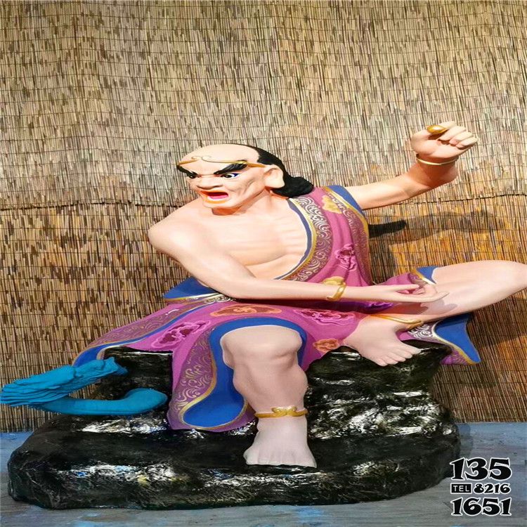 十八羅漢雕塑-玻璃鋼彩繪寺廟大型景觀十八羅漢雕塑 十八羅漢雕塑-玻璃鋼彩繪寺廟大型景觀十八羅漢雕塑