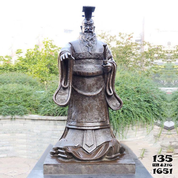 秦始皇雕塑-公園歷史名人千古一帝秦始皇雕像 秦始皇雕塑-公園歷史名人千古一帝秦始皇雕像高清圖片