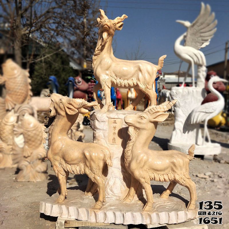 三羊開泰雕塑-景區(qū)街道創(chuàng)意吉祥三羊開泰雕塑 三羊開泰雕塑-景區(qū)街道創(chuàng)意吉祥三羊開泰雕塑高清圖片