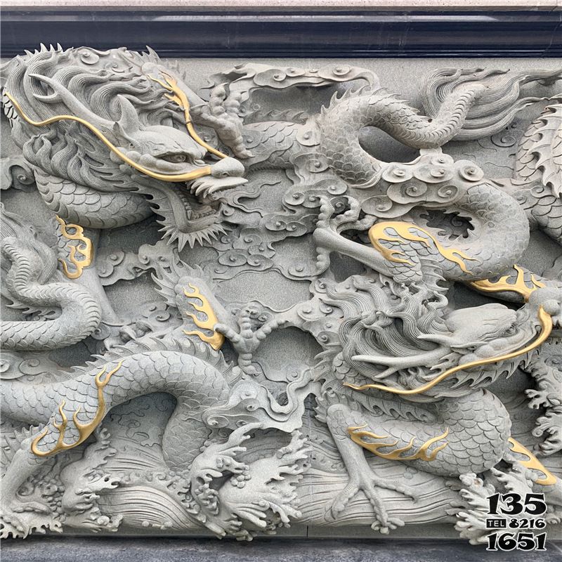 九龍壁雕塑-景區(qū)園林九龍壁畫浮雕漆金青石雕塑 九龍壁雕塑-景區(qū)園林九龍壁畫浮雕漆金青石雕塑高清圖片
