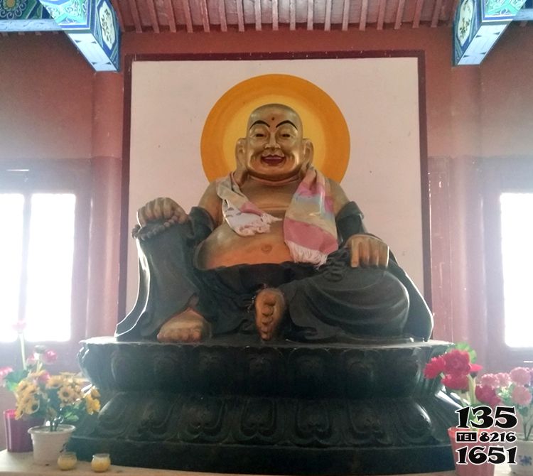 彌勒佛雕塑-大型玻璃鋼彩繪寺廟景區供奉彌勒佛雕塑 彌勒佛雕塑-大型玻璃鋼彩繪寺廟景區供奉彌勒佛雕塑高清圖片