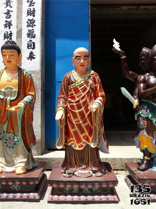三十二應身-乾闥婆玻璃鋼彩繪32應身神像 三十二應身-乾闥婆玻璃鋼彩繪32應身神像高清圖片