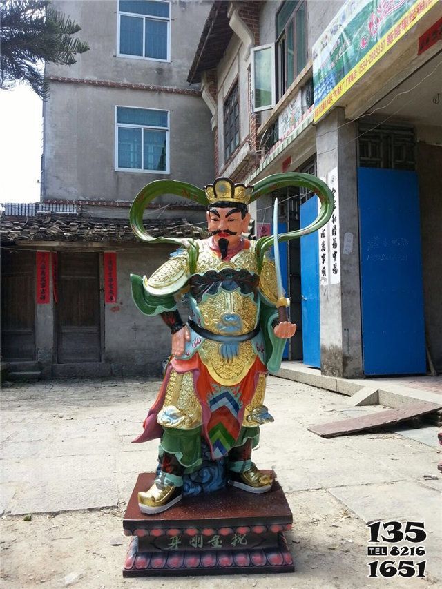 三十二應身-執金剛玻璃鋼彩繪32應身神像 三十二應身-執金剛玻璃鋼彩繪32應身神像高清圖片