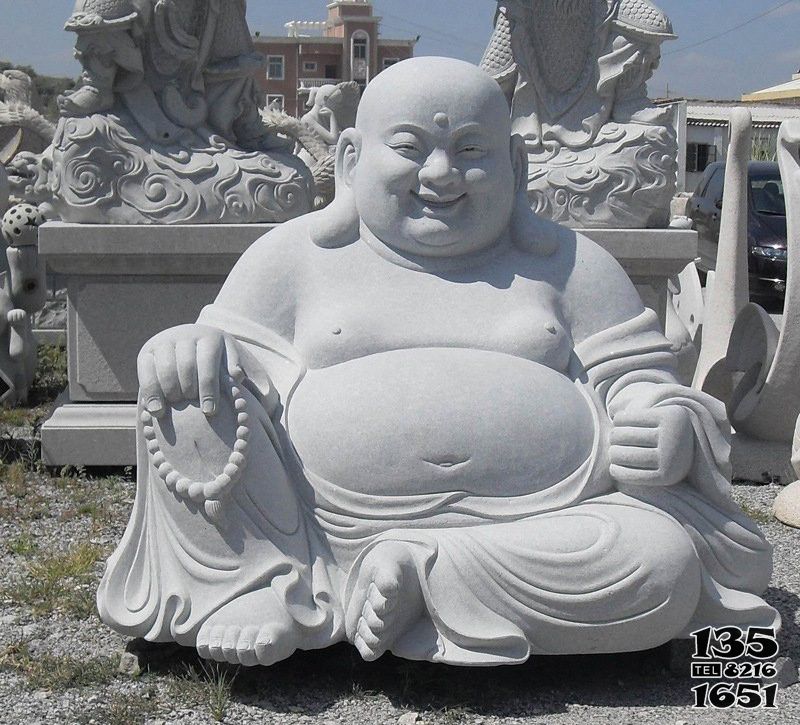 彌勒佛雕塑-景區漢白玉坐式彌勒佛雕塑 彌勒佛雕塑-景區漢白玉坐式彌勒佛雕塑高清圖片