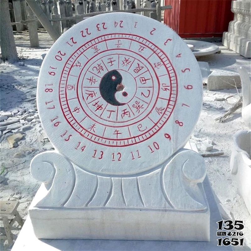 日晷雕塑-古代發(fā)明大理石校園石雕日晷雕塑 日晷雕塑-古代發(fā)明大理石校園石雕日晷雕塑高清圖片