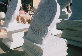 日晷雕塑-石雕古代計(jì)時(shí)器日晷雕塑