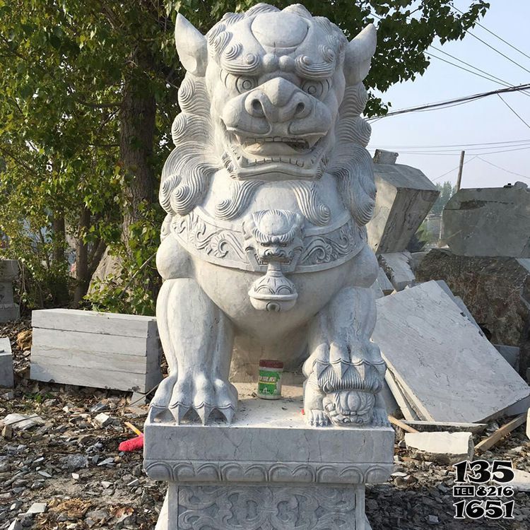 獅子雕塑-大型戶外砂石石雕鎮(zhèn)宅獅子雕塑 獅子雕塑-大型戶外砂石石雕鎮(zhèn)宅獅子雕塑高清圖片