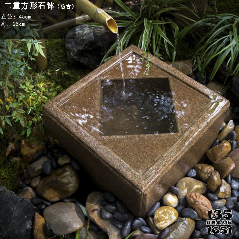 石槽雕塑-水缸造景擺件流水庭院景觀日式二重方形石缽戶(hù)外噴泉石槽魚(yú)缸 石槽雕塑-水缸造景擺件流水庭院景觀日式二重方形石缽戶(hù)外噴泉石槽魚(yú)缸高清圖片