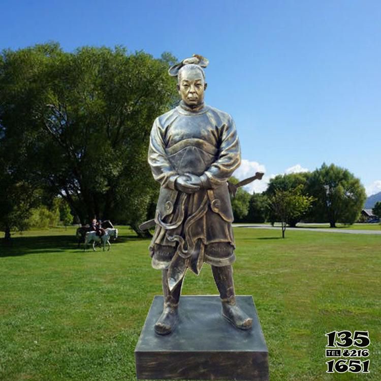 韓信雕塑-中國漢初三杰仿銅雕像韓信雕塑 韓信雕塑-中國漢初三杰仿銅雕像韓信雕塑高清圖片