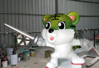 靈活耐用的玻璃鋼老虎，讓你擁有不朽的藝術品