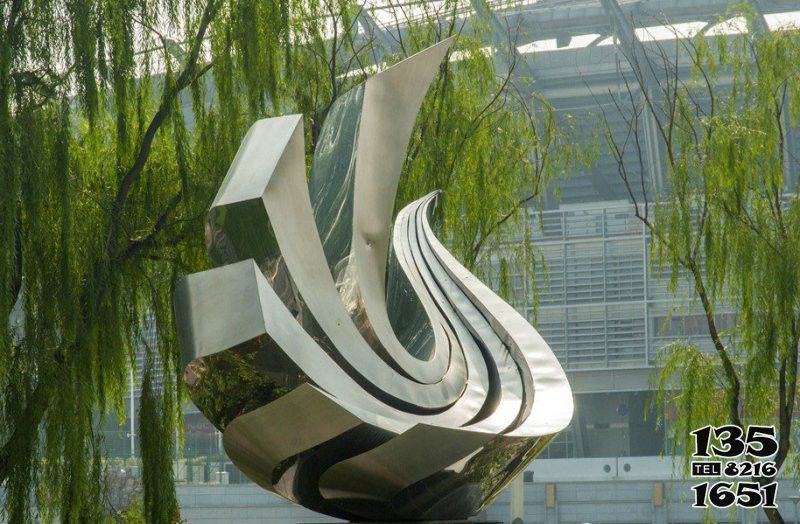 鴿子雕塑-大廈抽象不銹鋼創(chuàng)意個性鴿子雕塑 鴿子雕塑-大廈抽象不銹鋼創(chuàng)意個性鴿子雕塑高清圖片