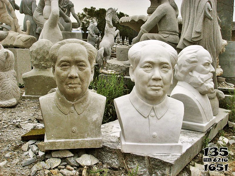 毛澤東雕塑-公園景區漢白玉石雕毛澤東雕塑 毛澤東雕塑-公園景區漢白玉石雕毛澤東雕塑高清圖片