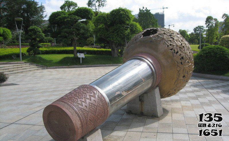 話筒雕塑-廣場公園創意不銹鋼工藝鍛造話筒雕塑 話筒雕塑-廣場公園創意不銹鋼工藝鍛造話筒雕塑高清圖片