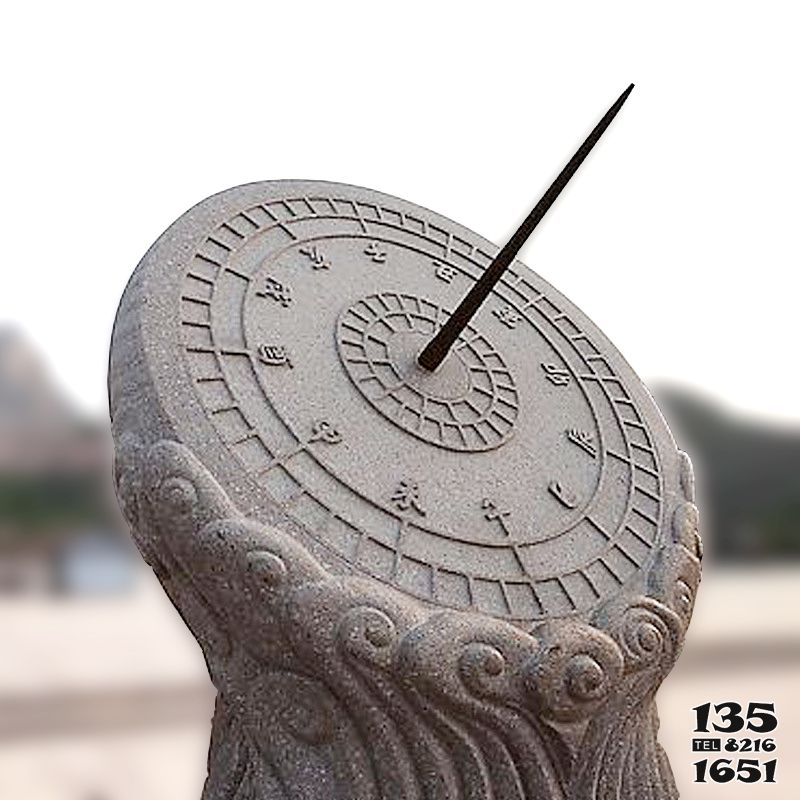 日晷雕塑-戶外景區砂石石雕浮雕古代計時器雕塑 日晷雕塑-戶外景區砂石石雕浮雕古代計時器雕塑高清圖片