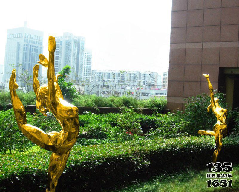 跳舞蹈雕塑-公園不銹鋼抽象跳芭蕾舞的人物雕塑 跳舞蹈雕塑-公園不銹鋼抽象跳芭蕾舞的人物雕塑