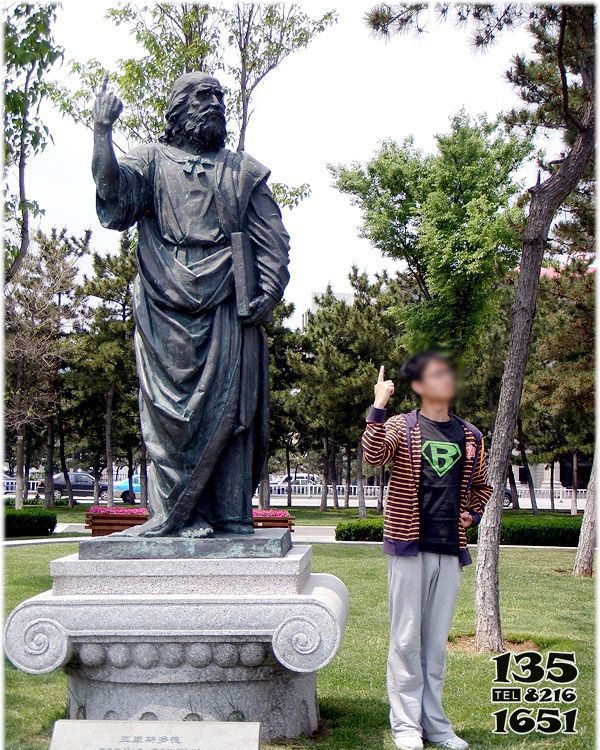 亞里士多德雕塑-公園景區銅雕古希臘著名哲學家亞里士多德雕塑 亞里士多德雕塑-公園景區銅雕古希臘著名哲學家亞里士多德雕塑