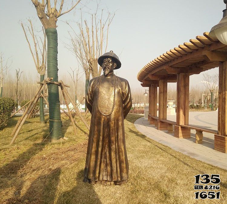 林則徐雕塑-學院廣場晚晴愛國英雄林則徐玻璃鋼仿銅雕塑 林則徐雕塑-學院廣場晚晴愛國英雄林則徐玻璃鋼仿銅雕塑
