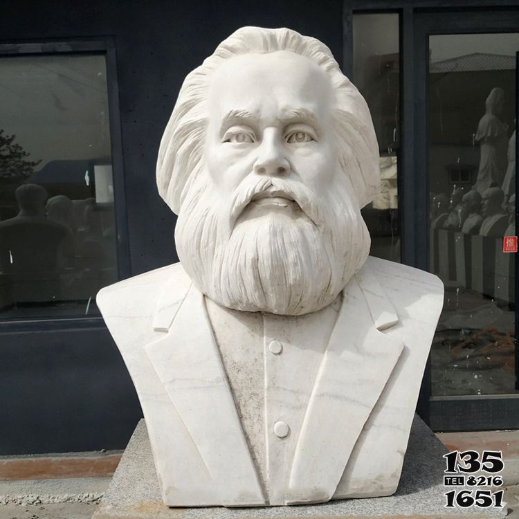 馬克思雕塑-公園石雕無產階級的精神領袖馬克思雕塑 馬克思雕塑-公園石雕無產階級的精神領袖馬克思雕塑高清圖片