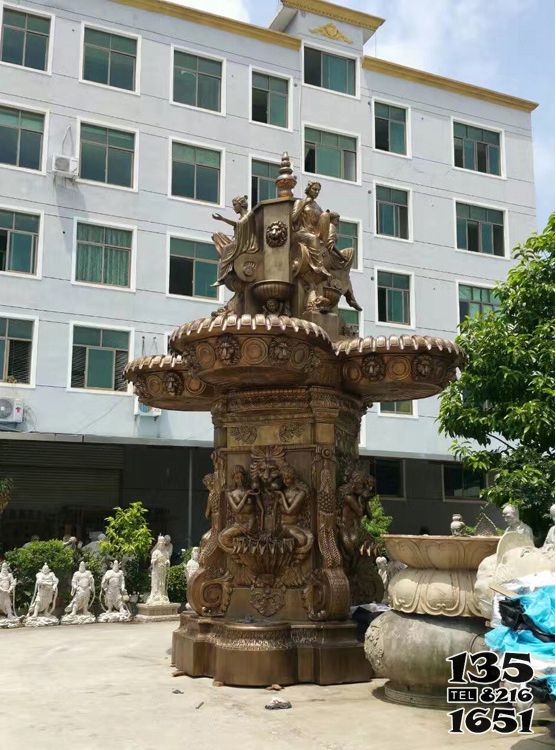 噴泉雕塑-景區歐式園林噴泉鑄銅雕塑 噴泉雕塑-景區歐式園林噴泉鑄銅雕塑高清圖片