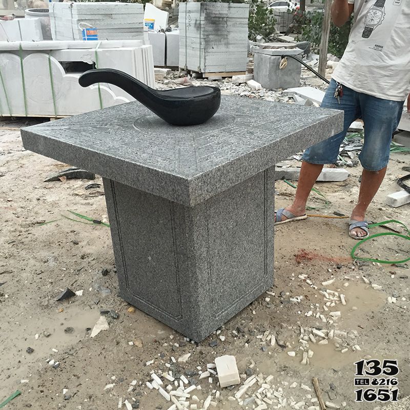 司南雕塑-大理石石雕公園司南雕塑 司南雕塑-大理石石雕公園司南雕塑高清圖片