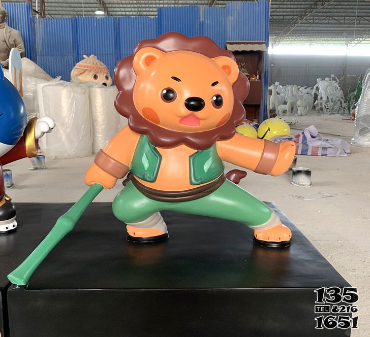 公仔雕塑-公園廣場(chǎng)功夫玻璃鋼卡通老虎人偶造型雕塑 公仔雕塑-公園廣場(chǎng)功夫玻璃鋼卡通老虎人偶造型雕塑高清圖片