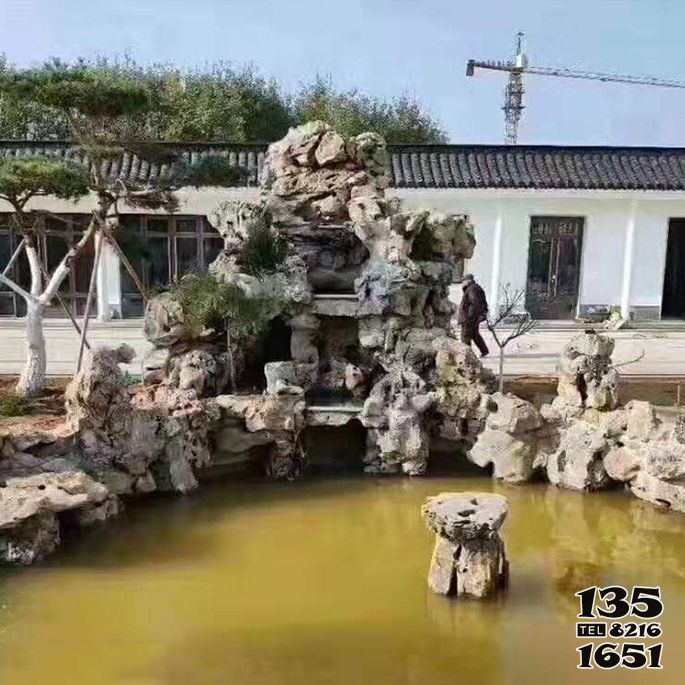 假山雕塑-庭院靈璧奇石假山景觀雕塑 假山雕塑-庭院靈璧奇石假山景觀雕塑高清圖片