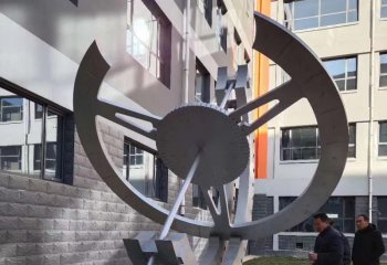不銹鋼抽象動物雕塑，讓你的城市更加藝術