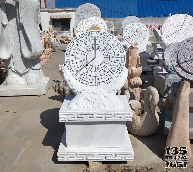 日晷雕塑-大理石石雕創(chuàng)意浮雕日晷雕塑 日晷雕塑-大理石石雕創(chuàng)意浮雕日晷雕塑高清圖片