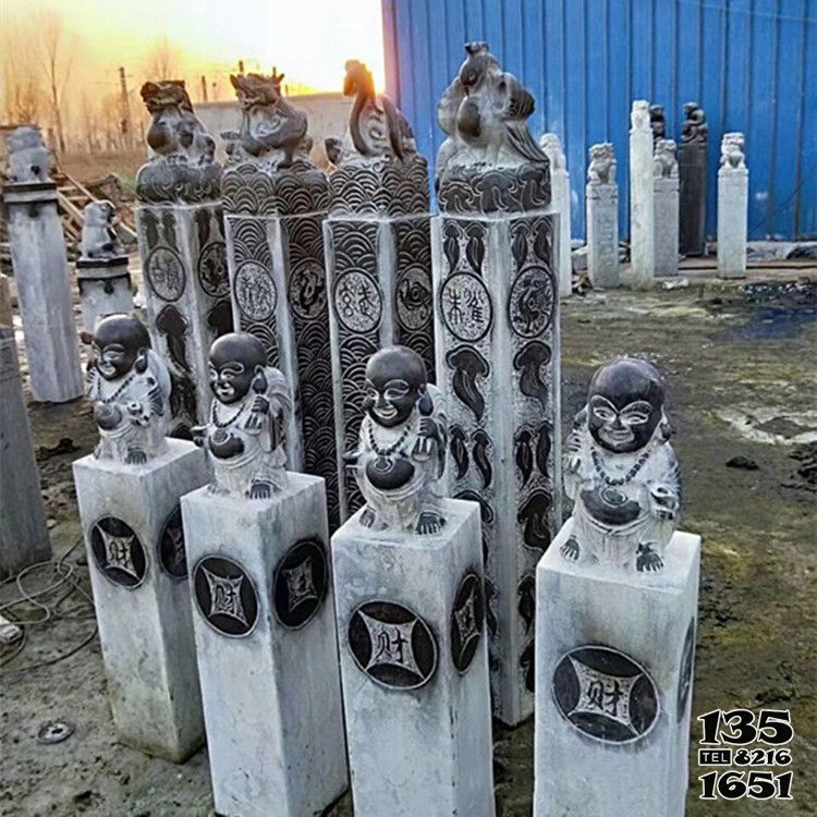 拴馬柱雕塑-酒店裝飾復(fù)古招財(cái)大理石人物拴馬柱 拴馬柱雕塑-酒店裝飾復(fù)古招財(cái)大理石人物拴馬柱高清圖片