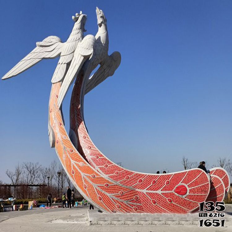 鳳凰雕塑-景區(qū)戶外大型仿真不銹鋼浮雕鳳凰雕塑 鳳凰雕塑-景區(qū)戶外大型仿真不銹鋼浮雕鳳凰雕塑高清圖片