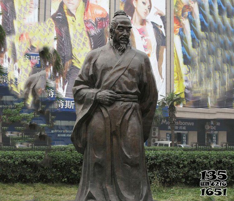 李時珍雕塑-商場商業(yè)街鑄造古代名人李時珍銅雕塑 李時珍雕塑-商場商業(yè)街鑄造古代名人李時珍銅雕塑高清圖片