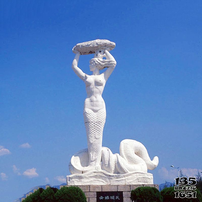 女媧雕塑-景區(qū)景點(diǎn)大型神話人物漢白玉女媧補(bǔ)天雕塑 女媧雕塑-景區(qū)景點(diǎn)大型神話人物漢白玉女媧補(bǔ)天雕塑高清圖片