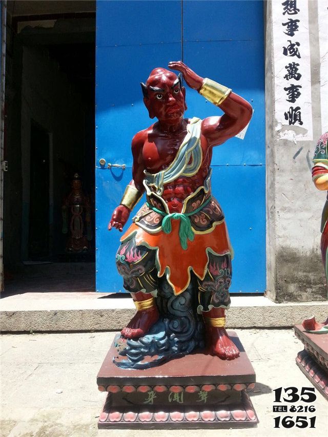 三十二應身-聲聞身玻璃鋼彩繪32應身神像 三十二應身-聲聞身玻璃鋼彩繪32應身神像高清圖片