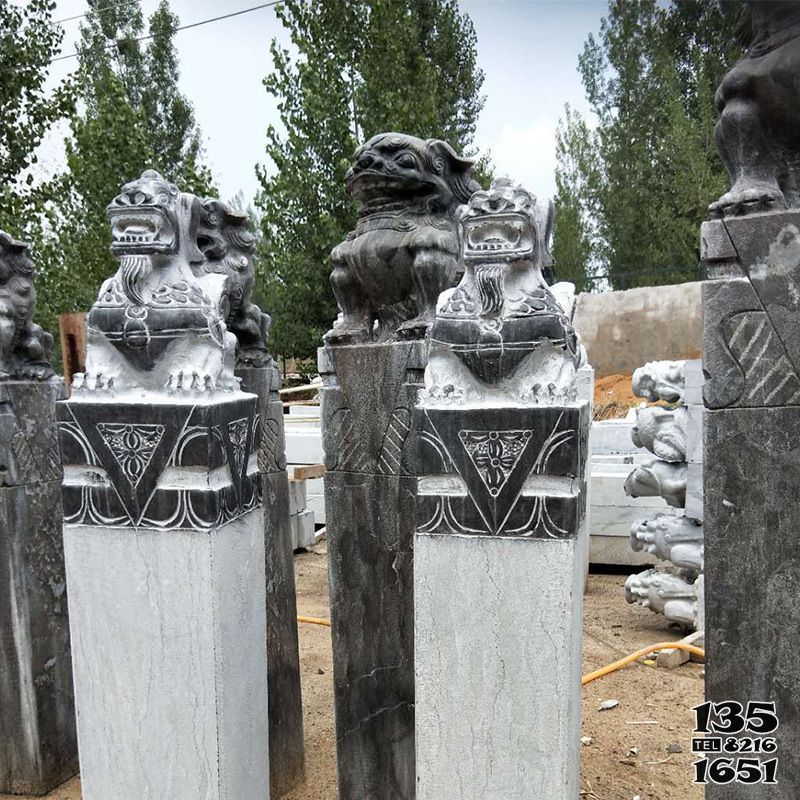 拴馬柱雕塑-售樓部戶外擺放仿古拴馬柱雕塑 拴馬柱雕塑-售樓部戶外擺放仿古拴馬柱雕塑高清圖片