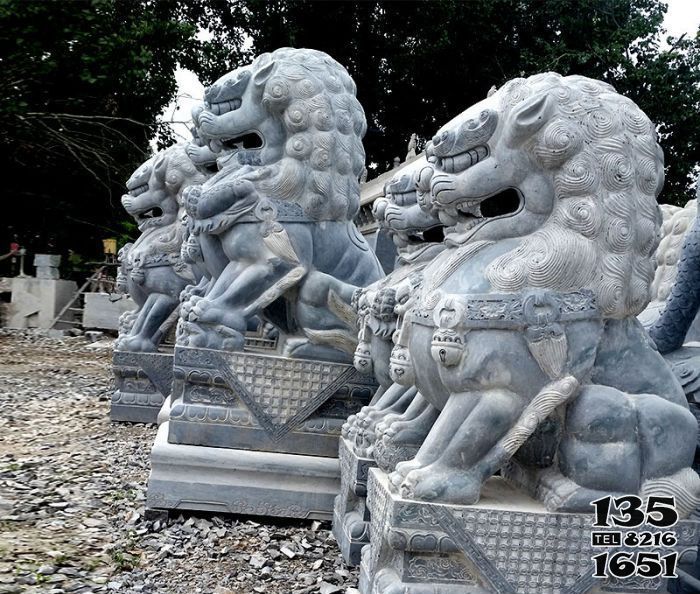 獅子雕塑-庭院祠堂創(chuàng)意青石石雕抽象獅子雕塑 獅子雕塑-庭院祠堂創(chuàng)意青石石雕抽象獅子雕塑高清圖片